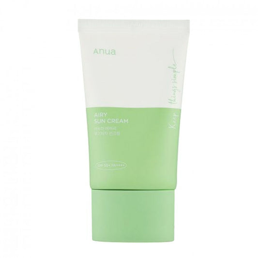 [ANUA] Сонцезахисний крем Airy - 50 мл (SPF50+ PA++++)