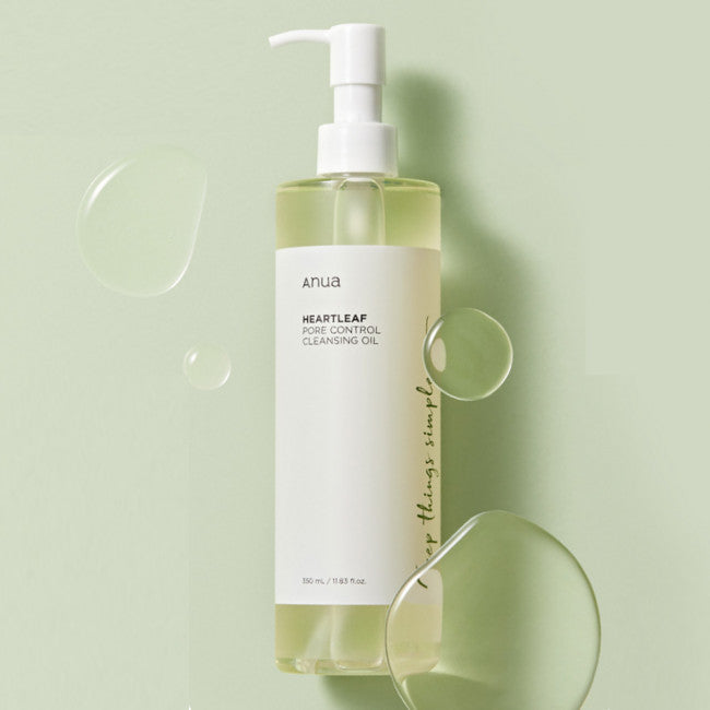 [ANUA] Heartleaf Pore Control Cleansing Oil - 350ml (L)