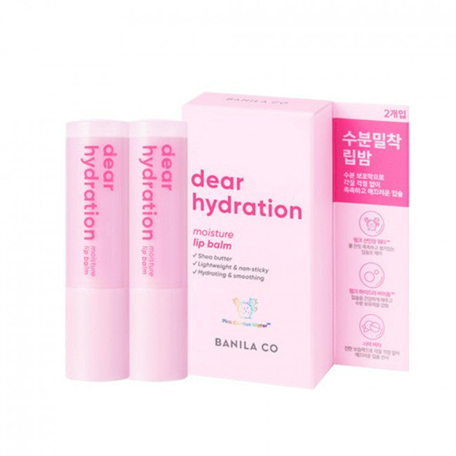 [BANILA CO.] Dear Hydration Moisture Lip Balm - 1pack (3.8g x 2pcs)
