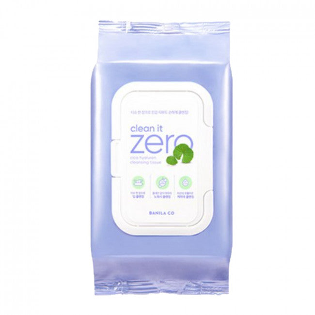 [BANILA CO.] Серветки для очищення Clean It Zero Cica з гіалуроновою кислотою - 1 упаковка (80 шт.)