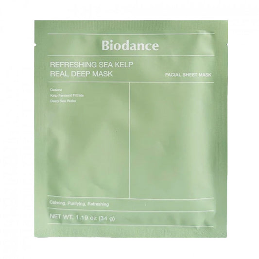 [BIODANCE] Refreshing Sea Kelp Real Deep Mask - 1pcs