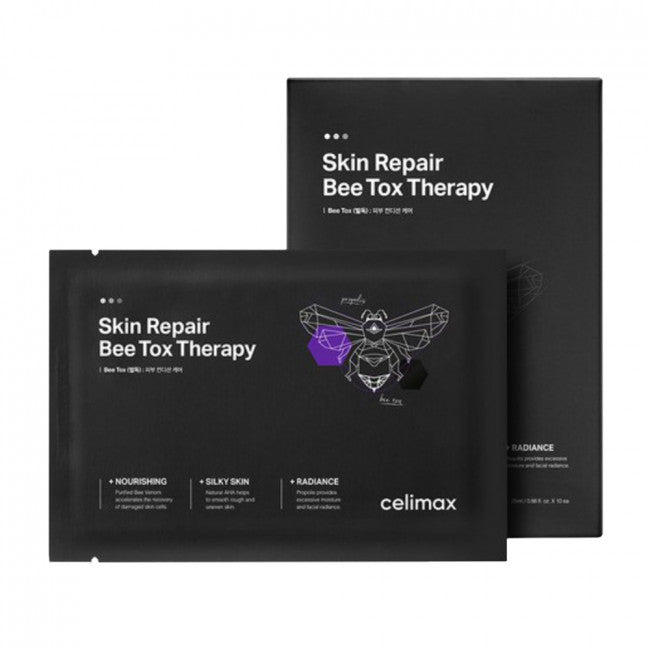 [CELIMAX] Маска для відновлення шкіри Bee Tox Therapy - 1 упаковка (10 шт.)