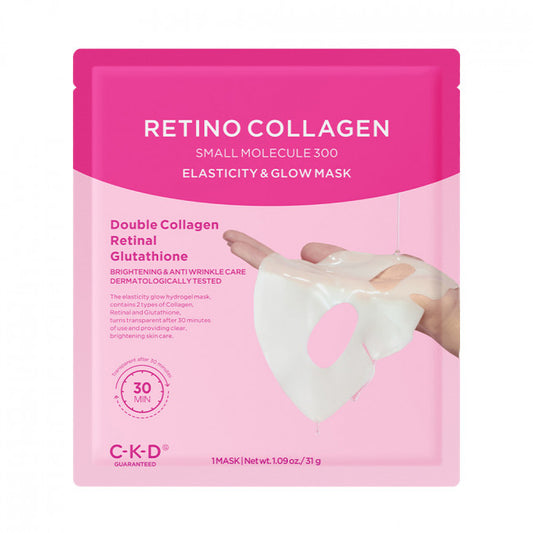 [CKD] Retino Collagen Small Molecule 300 Elasticity & Glow Mask - 1pack (10pcs)