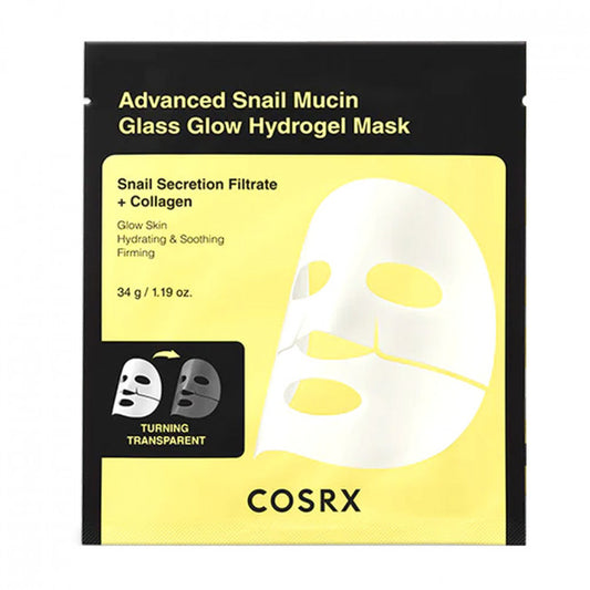 [COSRX] Гідрогелева маска зі скляним сяйвом та муцином равлика Advanced Snail Mucin - 1 шт.
