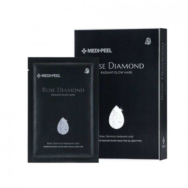 [MEDI-PEEL] Сяюча маска Rose Diamond - 1 упаковка (10 шт.)