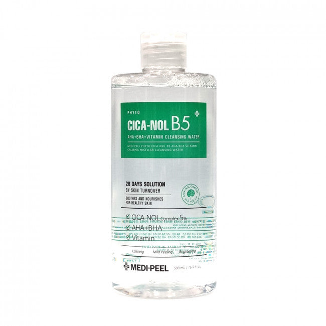 [MEDI-PEEL] Phyto Cica Nol B5 AHA BHA Vitamin Calming Cleansing Water - 500ml