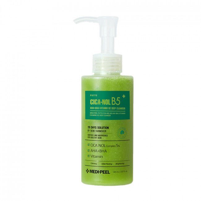 [MEDI-PEEL] Phyto Cica Nol B5 AHA BHA Vitamin Calming O2 Deep Cleanser - 150ml
