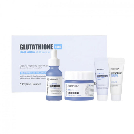 [MEDI-PEEL] Набір для багаторазового догляду Glutathione Hyal Aqua - 1 комплект (4 шт.)