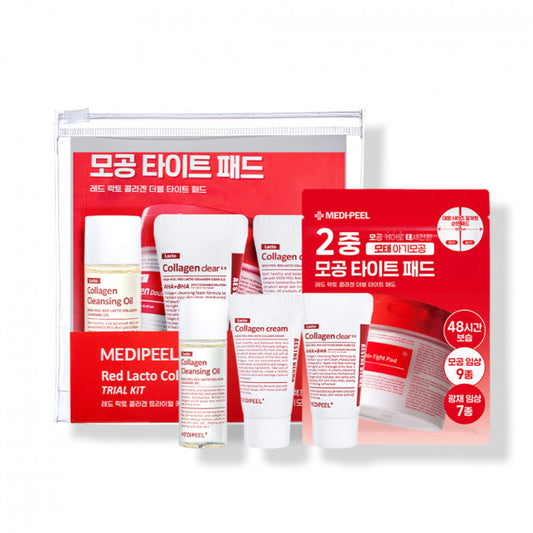 [MEDI-PEEL] Red Lacto Collagen Trial Kit - 1set (4 items)