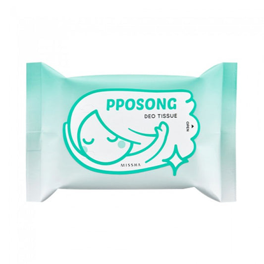 [MISSHA] Pposong Deo Tissue - 1pack (15pcs)