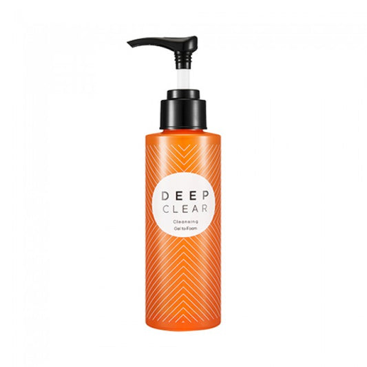 [MISSHA] Deep Clear Cleansing Gel To Foam - 145ml