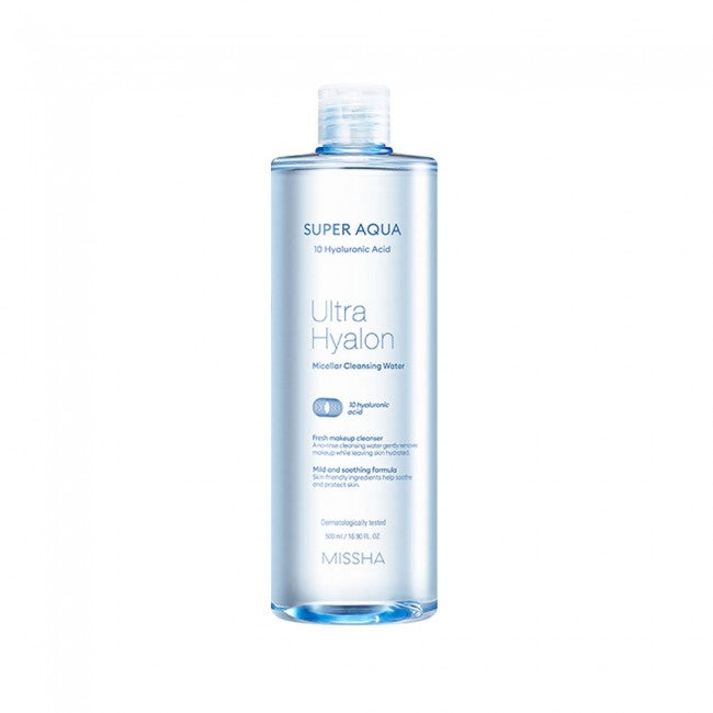 [MISSHA] Міцелярна вода для очищення Super Aqua Ultra Hyalon - 500 мл 