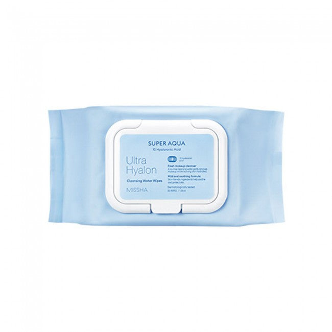 [MISSHA] Очищувальні серветки Super Aqua Ultra Hyalon - 1 упаковка (30 шт.)