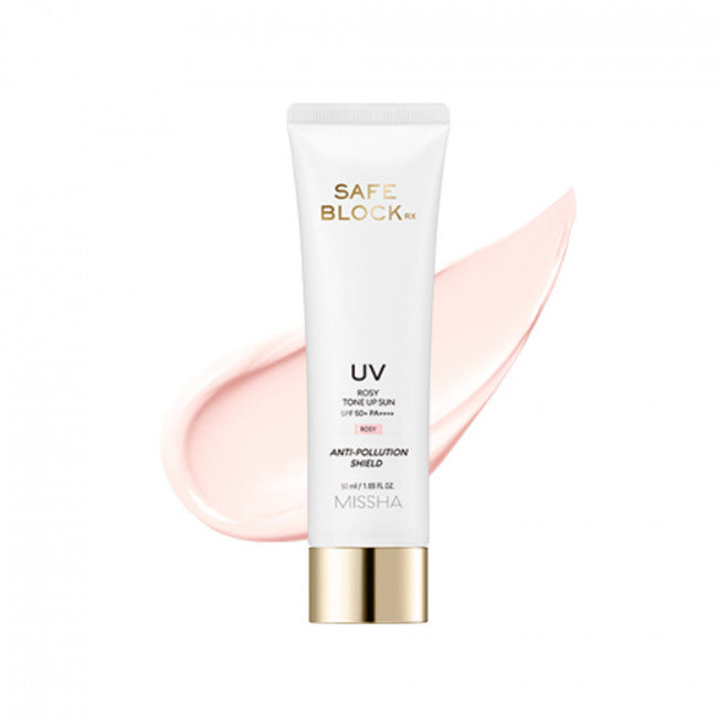 [MISSHA] Засіб для засмаги Safe Block RX Rosy Tone Up Sun - 50 мл (SPF50+ PA++++)