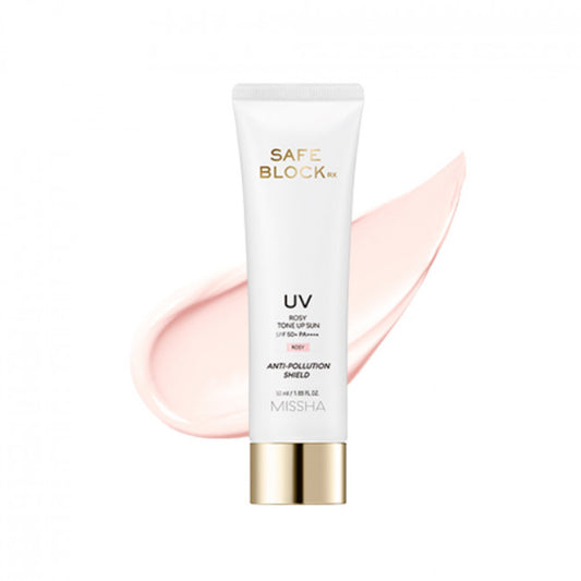 [MISSHA] Засіб для засмаги Safe Block RX Rosy Tone Up Sun - 50 мл (SPF50+ PA++++)