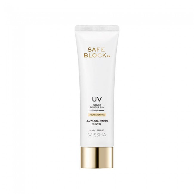 [MISSHA] Тонізуючий сонцезахисний крем Safe Block RX Cover Tone Up Sun - 50 мл (SPF50+ PA++++)