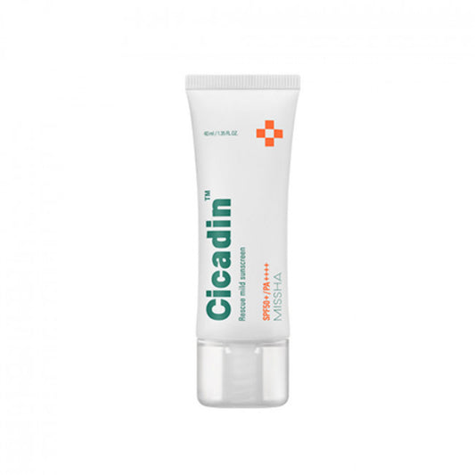 [MISSHA] Cicadin Rescue Mild Sunscreen - 40ml (SPF50+ PA++++)