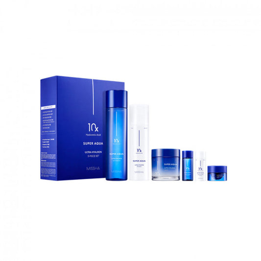 [MISSHA] Super Aqua Hyalron 3 Set - 1 комплект (6 шт.)