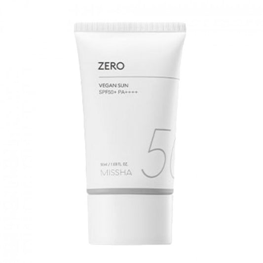[MISSHA] All Around Safe Block Zero Vegan Sun - 50ml (SPF50+ PA++++)