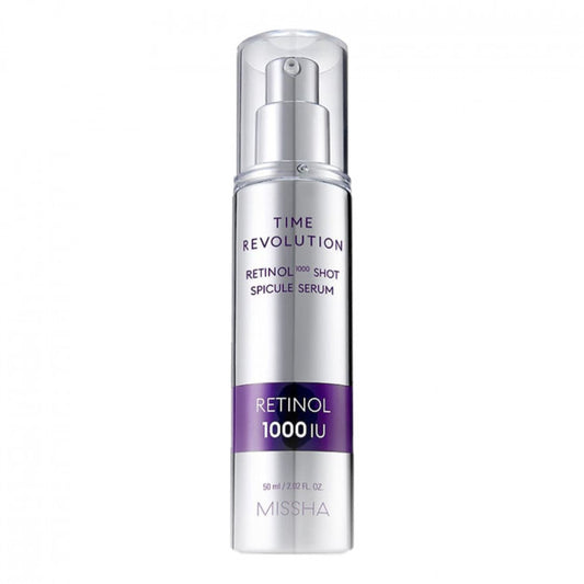 [MISSHA] Time Revolution Retinol 1000 Shot Spicule Serum - 50ml