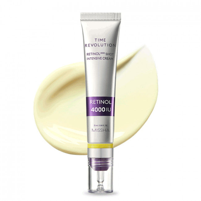 [MISSHA] Інтенсивний крем Time Revolution Retinol 4000 Shot - 25 мл