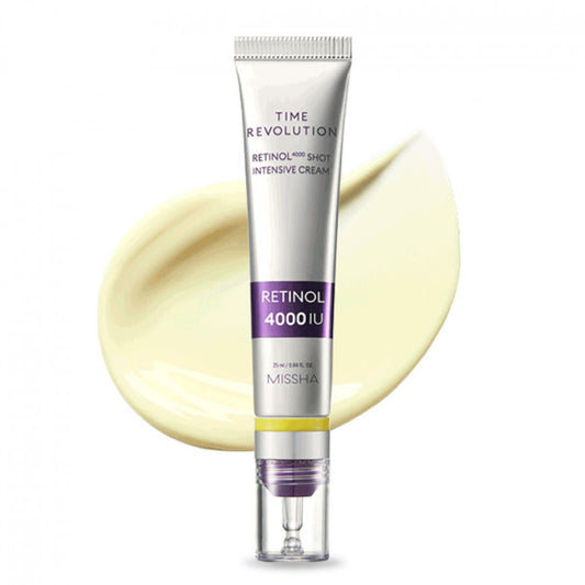 [MISSHA] Інтенсивний крем Time Revolution Retinol 4000 Shot - 25 мл