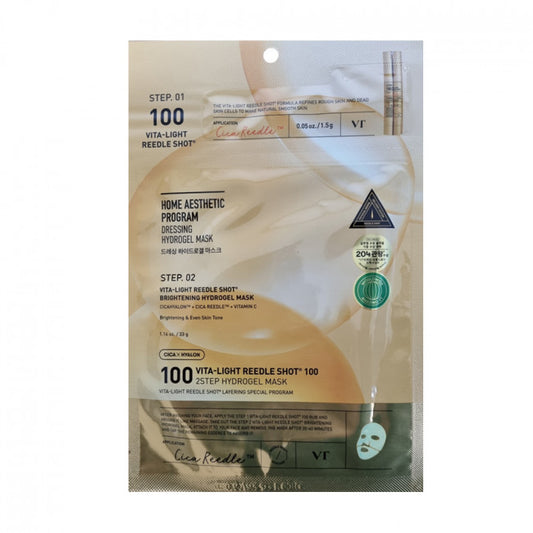 [VT] Vita-Light Reedle Shot 100 2step Hydrogel Mask - 1pcs